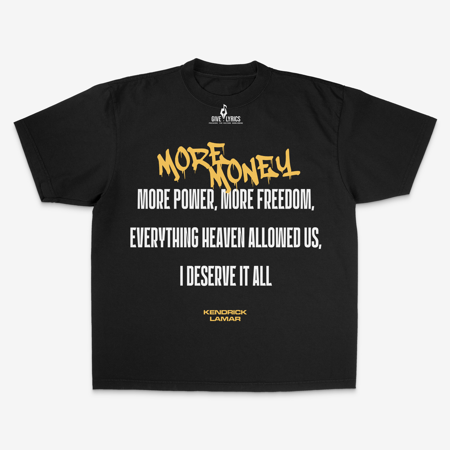 MINDSET COLLECTON - GODLY UNISEX TSHIRT - KENDRICK LAMAR