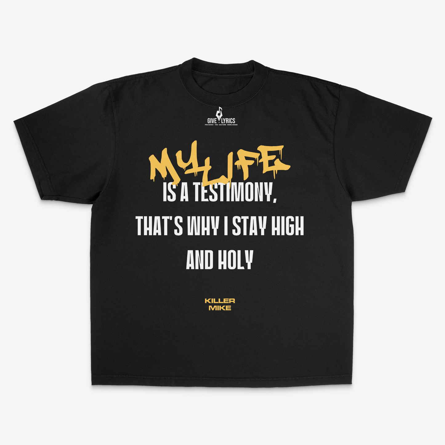 MINDSET COLLECTON - GODLY UNISEX TSHIRT - KILLER MIKE