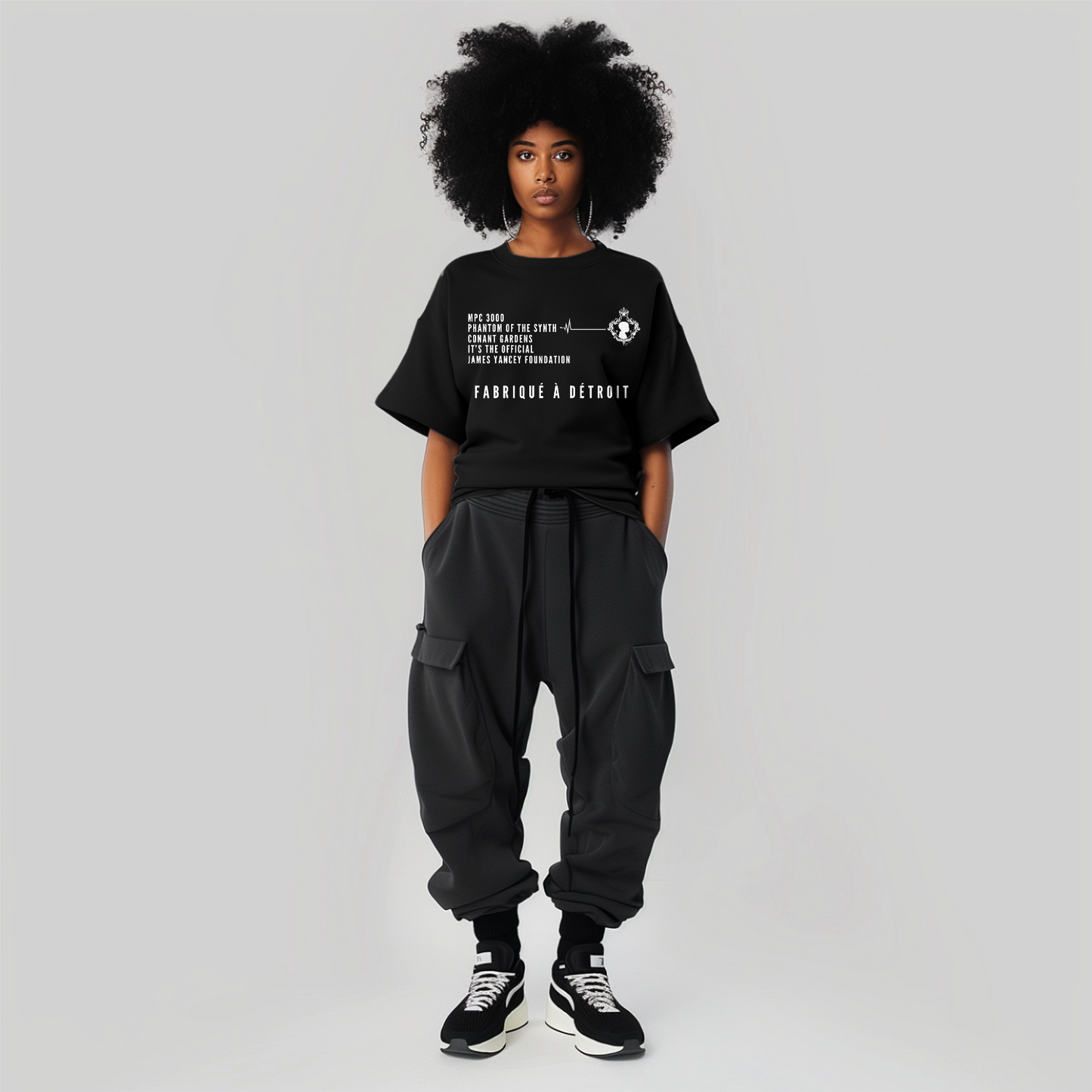 JAMES YANCEY FOUNDATION - FABRIQUE A DETROIT WOMEN'S T-SHIRT
