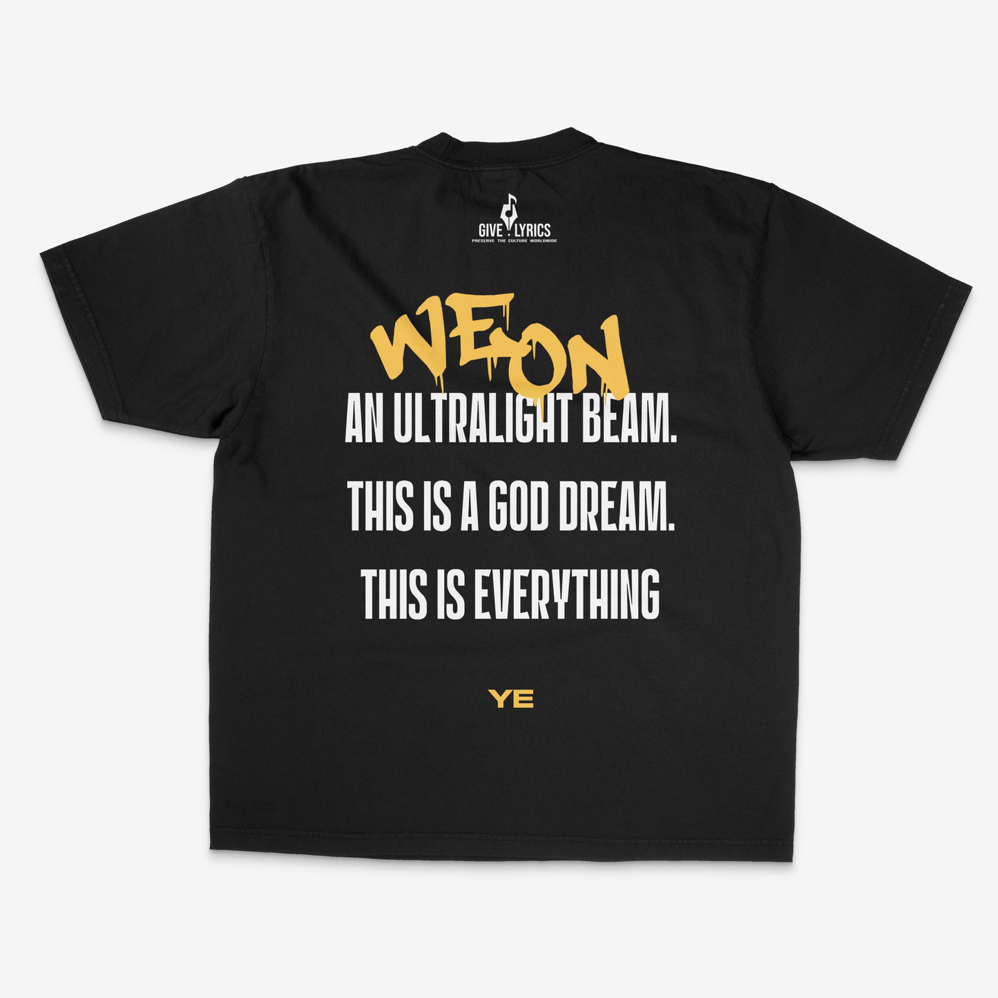 MINDSET COLLECTON - GODLY UNISEX TSHIRT - YE