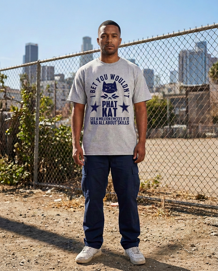 "Would Never See A Million" Lyric Tee — Phat Kat